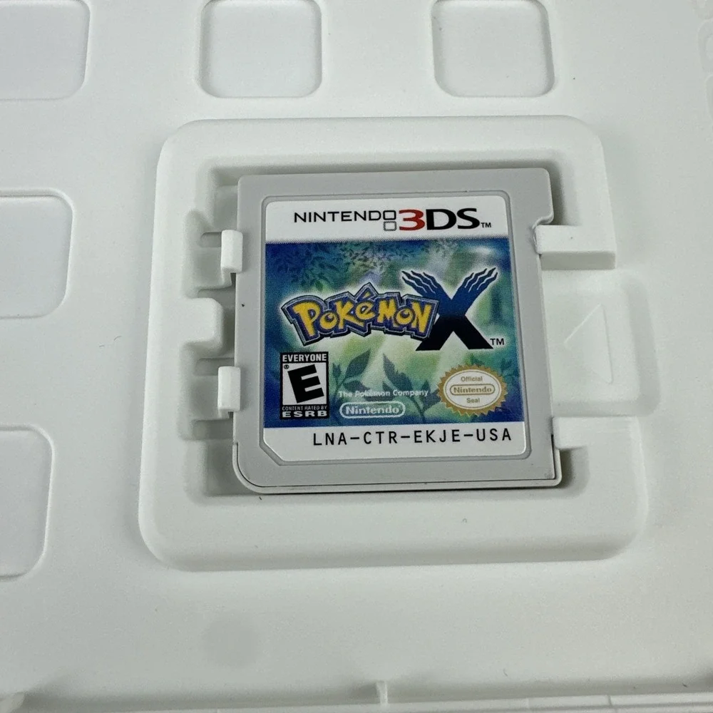 Pokémon X 3DS Authentic Tested in Box w/ Case NO Manual